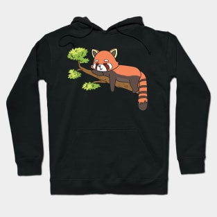 Red Panda sleeping Hoodie